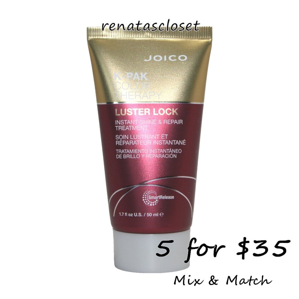Joico K-Pak Color Therapy Luster-Lock Instant Shine & Repair Treatment NWT